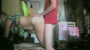 Their shouts of passion reverberate as mom lets him do things to her hole