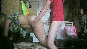 Their shouts of passion reverberate as mom lets him do things to her hole