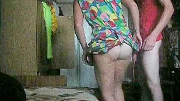 Their shouts of passion reverberate as mom lets him do things to her hole