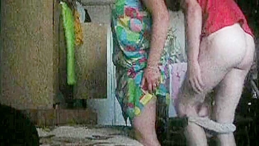 Their shouts of passion reverberate as mom lets him do things to her hole