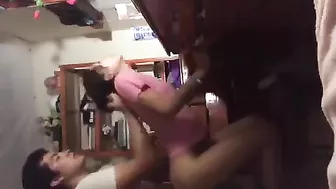 She accessorizes with sexy little items while getting dicked down