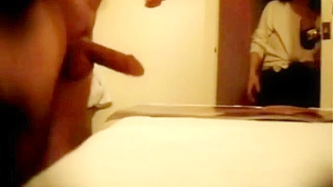 Son gets busted in the bathroom in a taboo incest XXX movie today