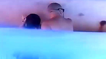 Their excitement is contagious as they explore each other's lust in public