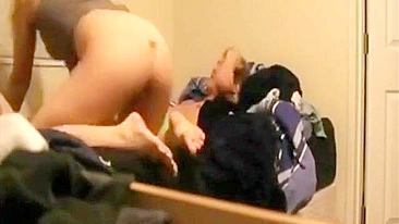 Blonde sister is going to get fucked in a taboo sex scene with orgasms