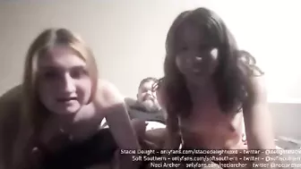 She has an exquisitely styled hair and a desire for incest threesomes