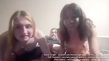 She has an exquisitely styled hair and a desire for incest threesomes