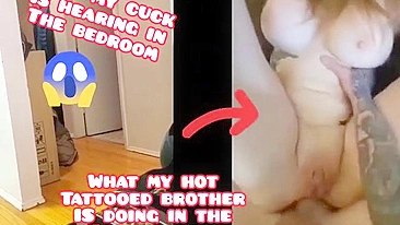 Brother cuckold porn movie with lots of hardcore fucking in POV taboo