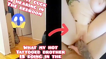 Brother cuckold porn movie with lots of hardcore fucking in POV taboo