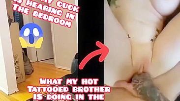 Brother cuckold porn movie with lots of hardcore fucking in POV taboo