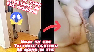 Brother cuckold porn movie with lots of hardcore fucking in POV taboo