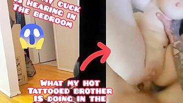 Brother cuckold porn movie with lots of hardcore fucking in POV taboo
