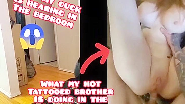 Brother cuckold porn movie with lots of hardcore fucking in POV taboo
