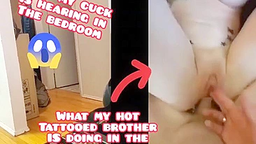 Brother cuckold porn movie with lots of hardcore fucking in POV taboo