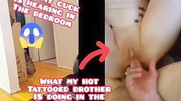 Brother cuckold porn movie with lots of hardcore fucking in POV taboo