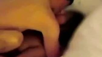 Real mommy and son superfuck scene with missionary loving on a bed