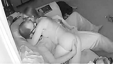 She squeals happily as daddy dominates and fingers her for the TV