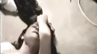 Truly hot exhibition of desire in a taboo sex tape scene with gape