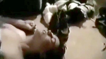 Truly hot exhibition of desire in a taboo sex tape scene with gape