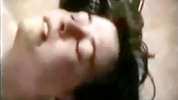 Truly hot exhibition of desire in a taboo sex tape scene with gape