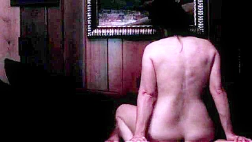 Parents fucking in the dark in a very taboo incest fuck movie in HQ