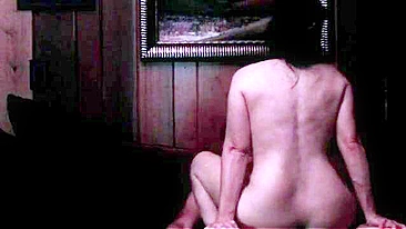 Parents fucking in the dark in a very taboo incest fuck movie in HQ