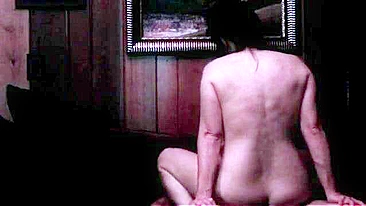 Parents fucking in the dark in a very taboo incest fuck movie in HQ