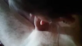 Daughter porn movie showing sloppy sucking that looks sublime up close