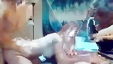 This large tits slut deserves a big cock, a familiar one, it's all taboo