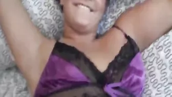 Horny fitness trainer demonstrates how to train your sister big time