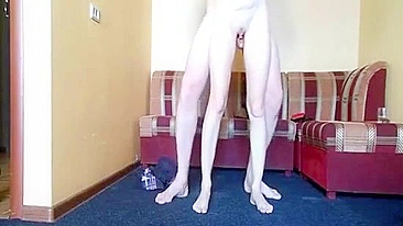 Dirty dick of a horny daddy used to keep this taboo bitch really happy