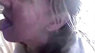 Mother showing her oral skills in a hot porn movie with plenty of teasing
