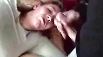 Mother showing her oral skills in a hot porn movie with plenty of teasing