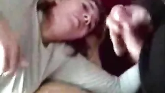 Mother showing her oral skills in a hot porn movie with plenty of teasing