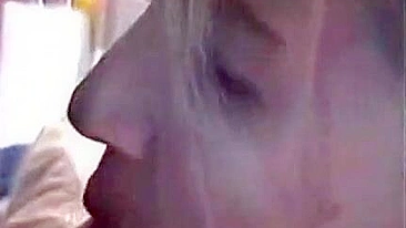 Mother showing her oral skills in a hot porn movie with plenty of teasing