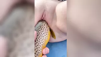 Fishing fucking session with a mommy who goes wild in a taboo movie