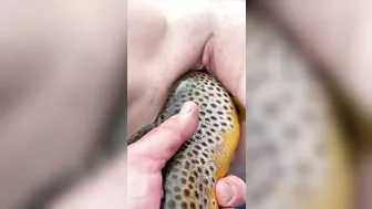 Fishing fucking session with a mommy who goes wild in a taboo movie