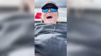 Fishing fucking session with a mommy who goes wild in a taboo movie