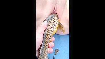 Fishing fucking session with a mommy who goes wild in a taboo movie