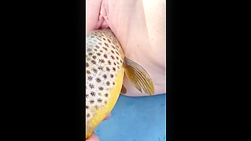 Fishing fucking session with a mommy who goes wild in a taboo movie