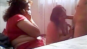 Horny mom decides to get fucked after her daughter in taboo fam movie