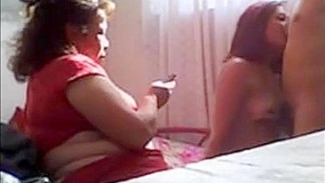 Horny mom decides to get fucked after her daughter in taboo fam movie