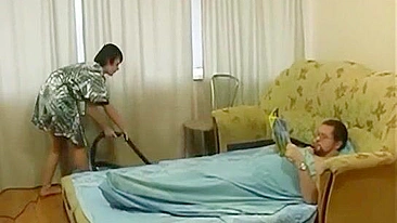 Russian daughter gets fucked by her taboo daddy in a savage fashion