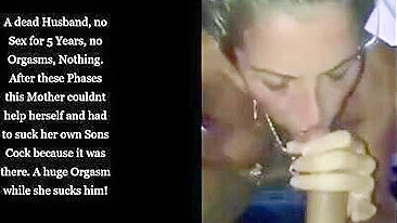 Sloppy mommy is going to get fucked orally and it will be so hot too