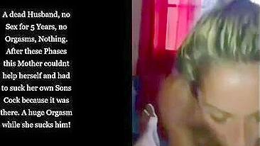 Sloppy mommy is going to get fucked orally and it will be so hot too