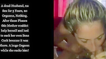 Sloppy mommy is going to get fucked orally and it will be so hot too