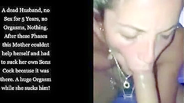 Sloppy mommy is going to get fucked orally and it will be so hot too