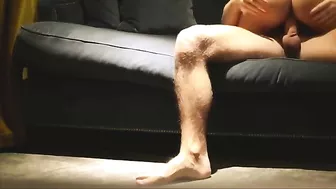 Nothing can stop this cowgirl riding session with a horny booty hoe