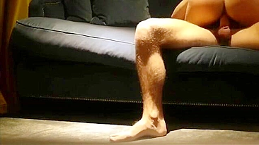 Nothing can stop this cowgirl riding session with a horny booty hoe