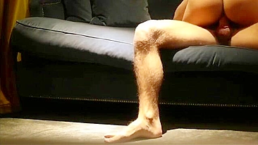 Nothing can stop this cowgirl riding session with a horny booty hoe