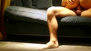 Nothing can stop this cowgirl riding session with a horny booty hoe